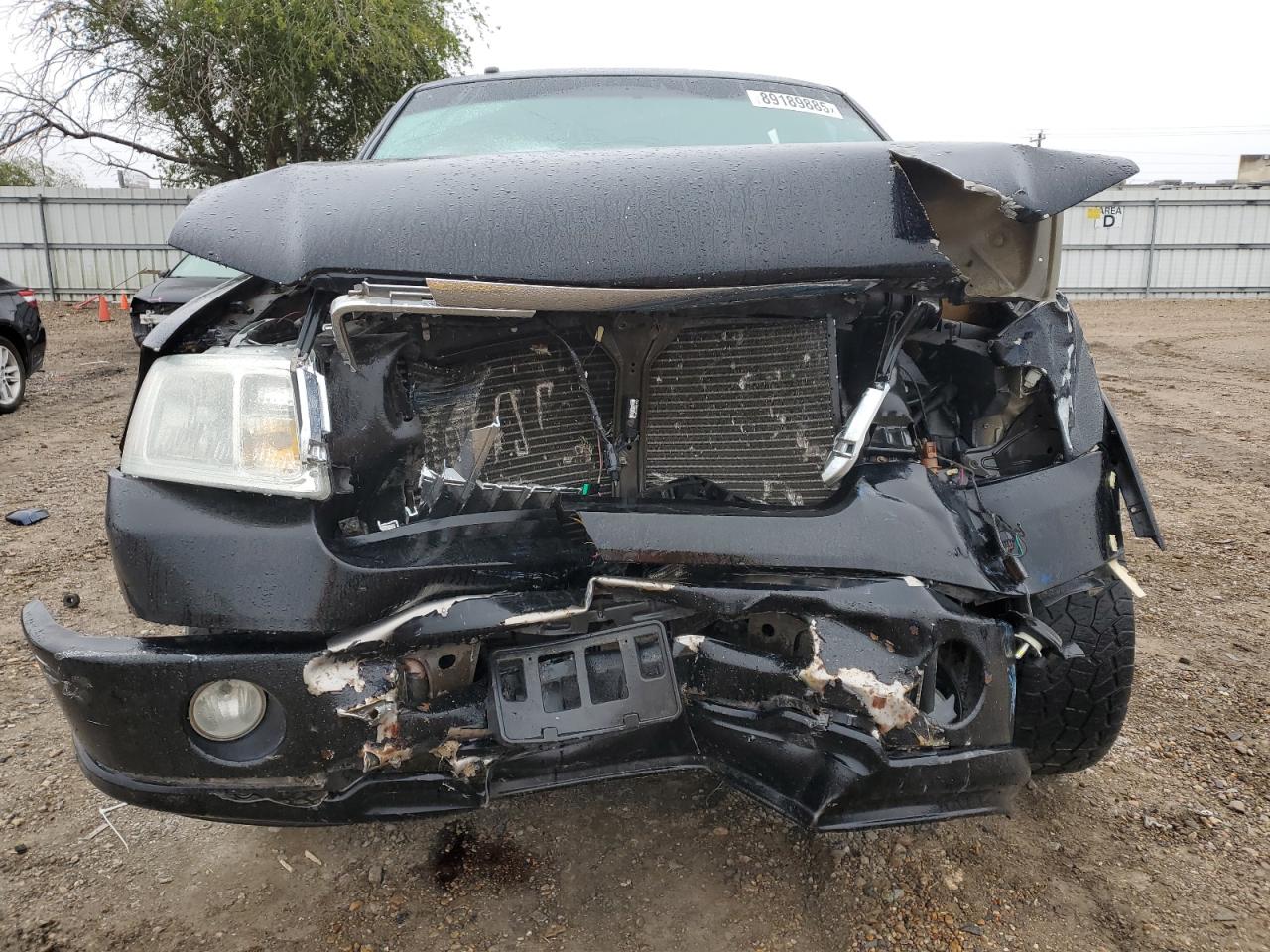 2008 Lincoln Mark LT VIN 5LTPW18528FJ04949 Copart auction photo, front end / side damage thumbnail 5