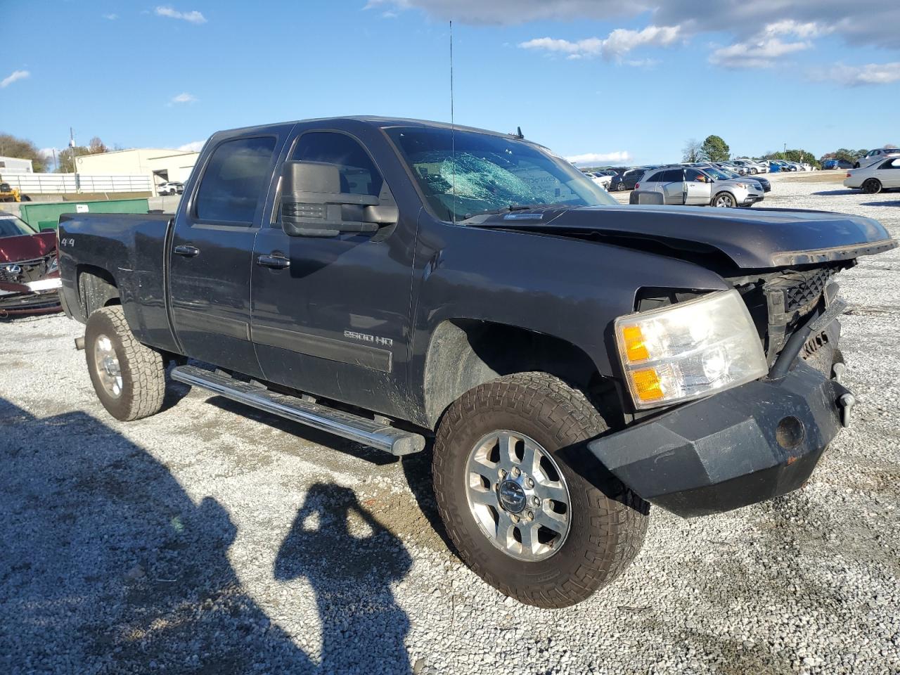 2011 Chevrolet Silverado VIN 1GC1KYC83BF159805 Copart auction photo, front end damage thumbnail 4