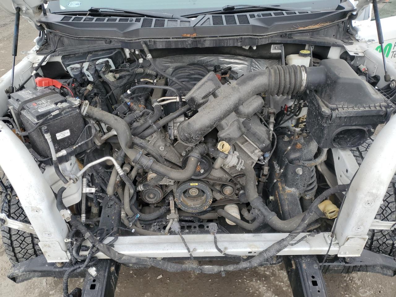 2022 Ford F-150 VIN 1FTFX1E51NKD70028 Copart auction photo, front end / minor dent/scratches damage thumbnail 11