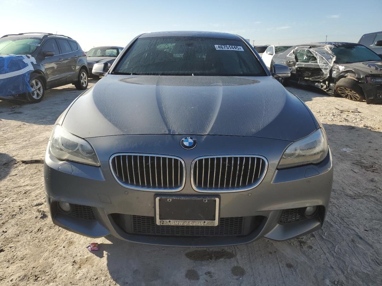 2013 BMW 5er VIN WBAXG5C50DD231054 Copart auction photo, mechanical damage thumbnail 5