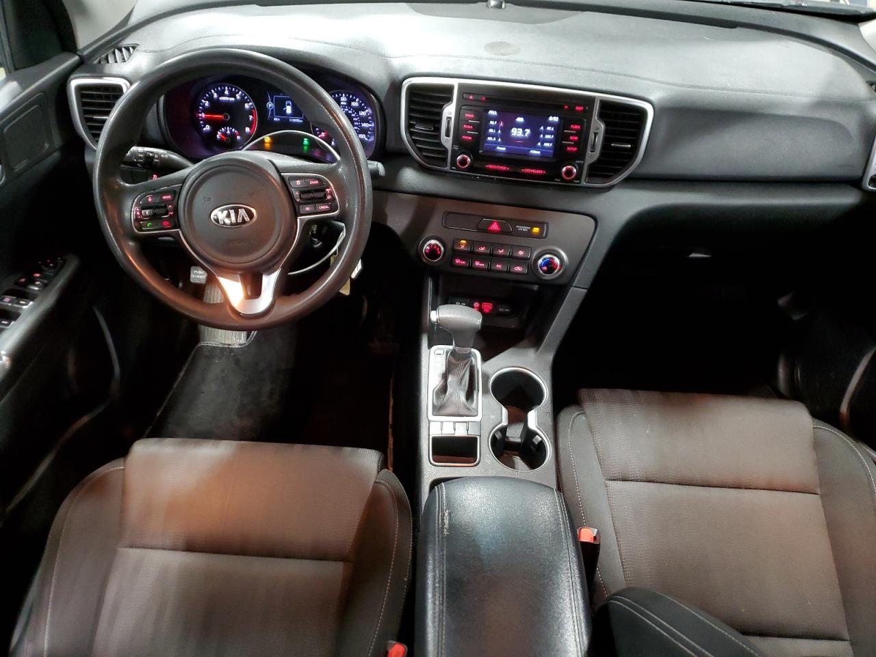 2019 KIA Sportage VIN KNDPMCAC5K7503501 Copart auction photo, front end damage thumbnail 8