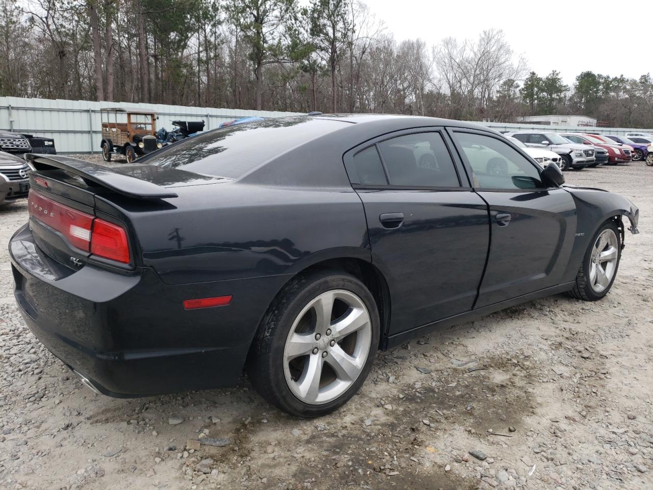 2014 Dodge Charger VIN 2C3CDXCT2EH227231 Copart auction photo, front end / side damage thumbnail 3
