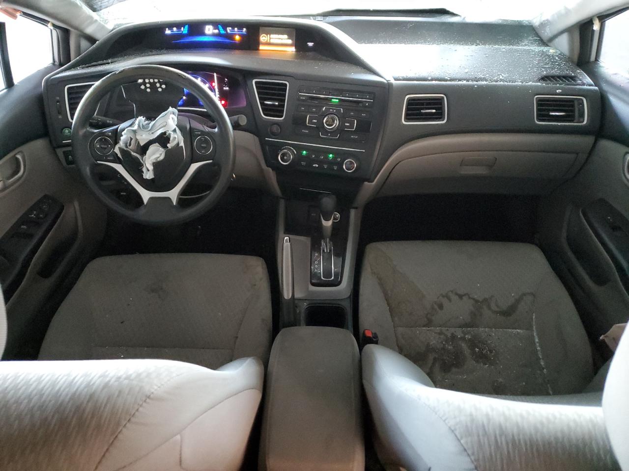 2015 Honda Civic VIN 2HGFB2F52FH523397 Copart auction photo, all over damage thumbnail 8