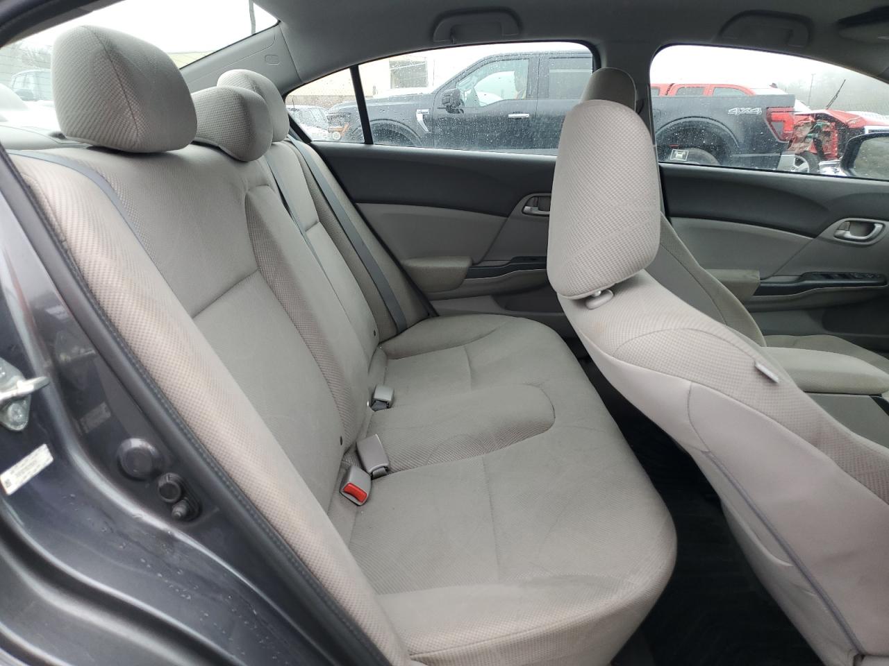 2012 Honda Civic VIN 2HGFB2F56CH569214 Copart auction photo, rear end damage thumbnail 10