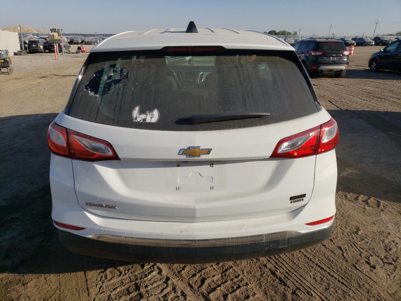 2018 Chevrolet Equinox VIN 2GNAXREVXJ6215104 Copart auction photo, front end / side damage thumbnail 6