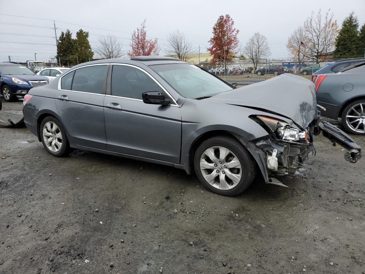 2009 Honda Accord VIN JHMCP26889C000811 Copart auction photo, front end damage thumbnail 4