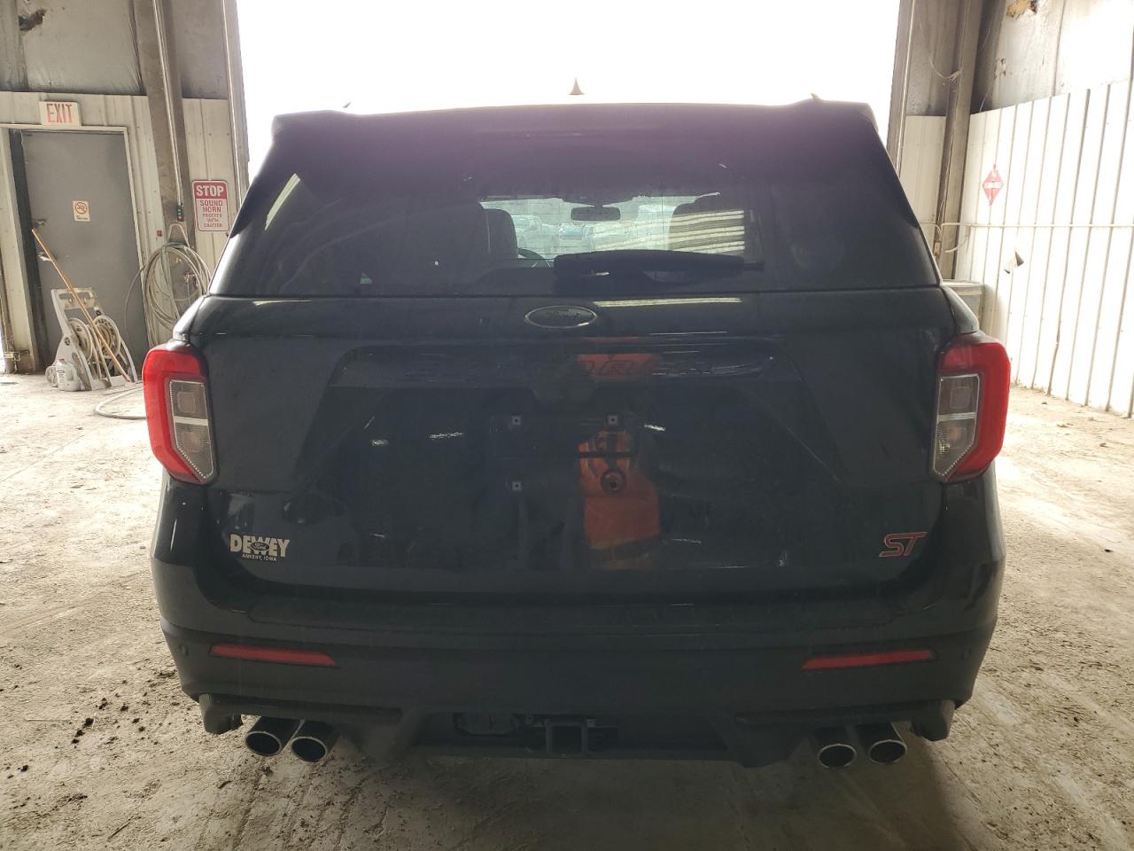 2020 Ford Explorer VIN 1FM5K8GCXLGA41094 Copart auction photo, front end / undercarriage damage thumbnail 6