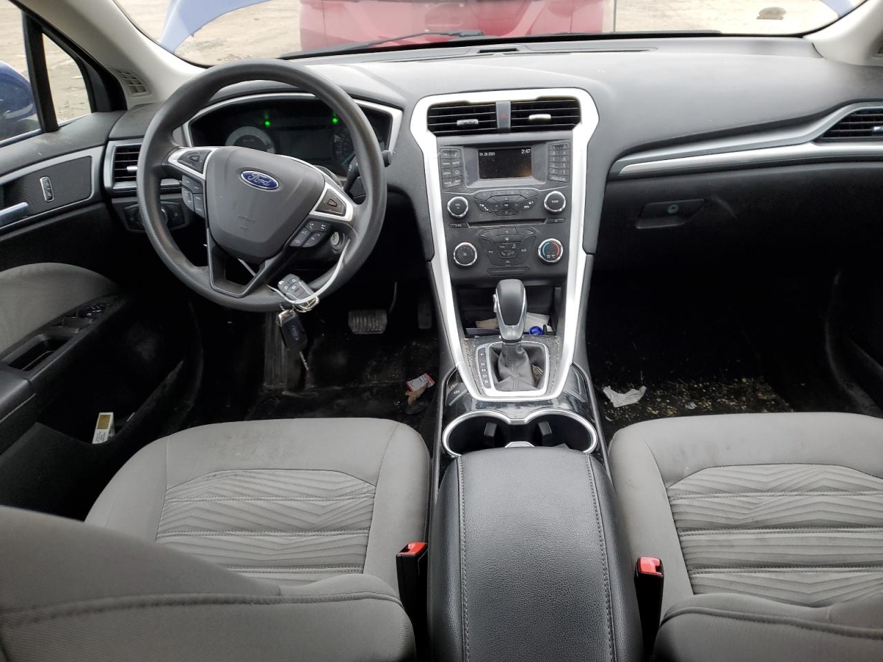 2016 Ford Fusion VIN 3FA6P0G70GR131132 Copart auction photo, side damage thumbnail 8
