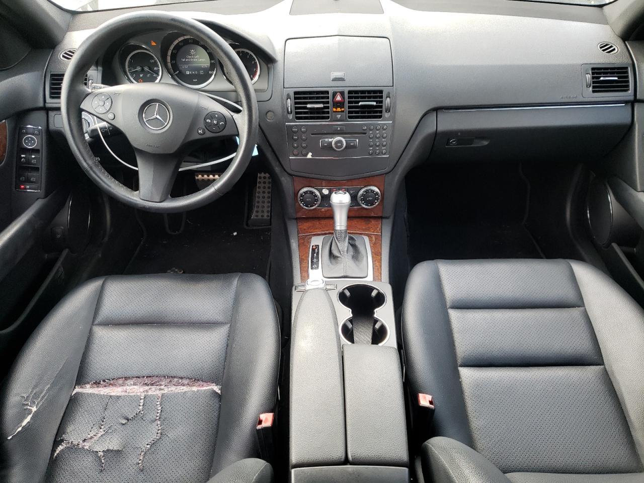 2009 Mercedes-Benz C-klasse VIN WDDGF54X29F218054 Copart auction photo, front end damage thumbnail 8