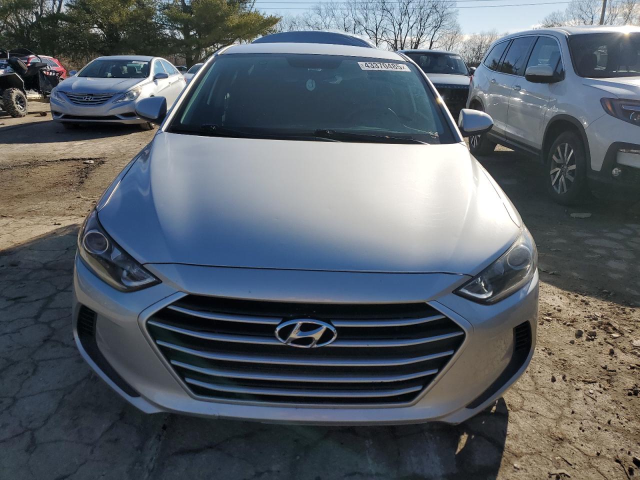 2018 Hyundai Elantra VIN 5NPD74LF7JH400579 Copart auction photo, rear end / undercarriage damage thumbnail 5
