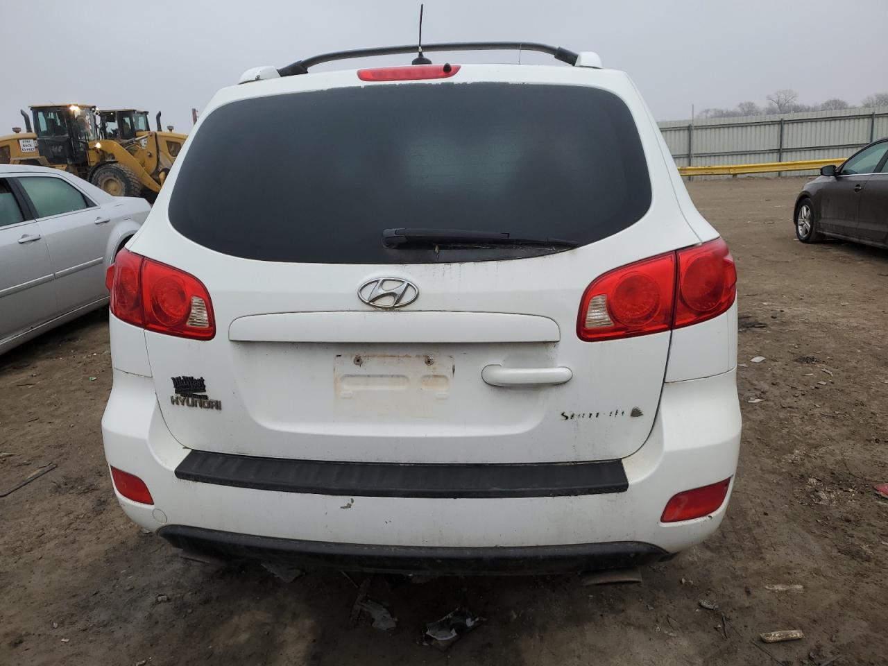 2007 Hyundai Santa Fe VIN 5NMSG13D27H059733 Copart auction photo, minor dent/scratches damage thumbnail 6