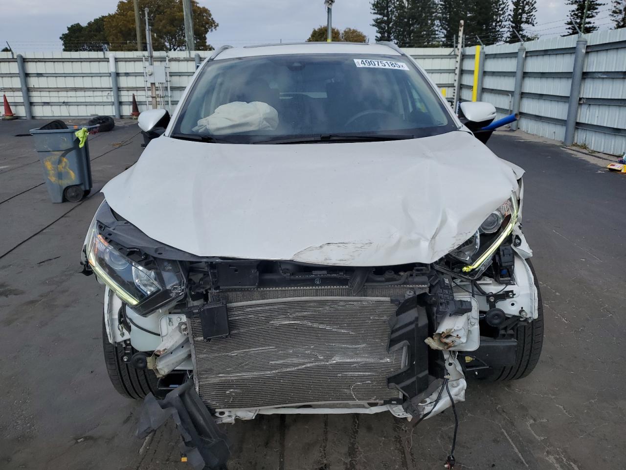 2022 Honda HR-V VIN 3CZRU5H59NM739021 Copart auction photo, front end damage thumbnail 5