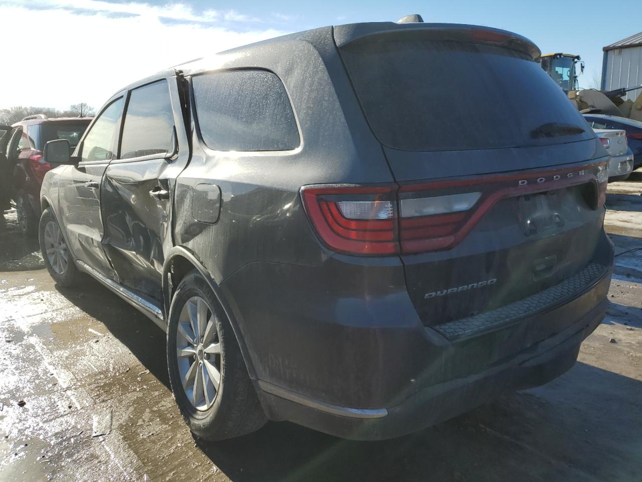 2020 Dodge Durango VIN 1C4RDHAG0LC338930 Copart auction photo, side damage thumbnail 2