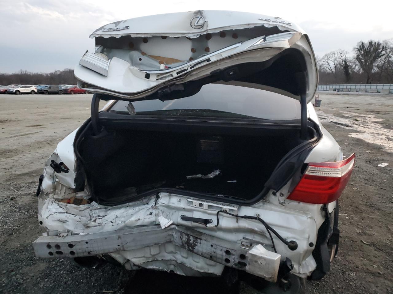 2008 Lexus LS VIN JTHBL46F085083610 Copart auction photo, rear end damage thumbnail 6