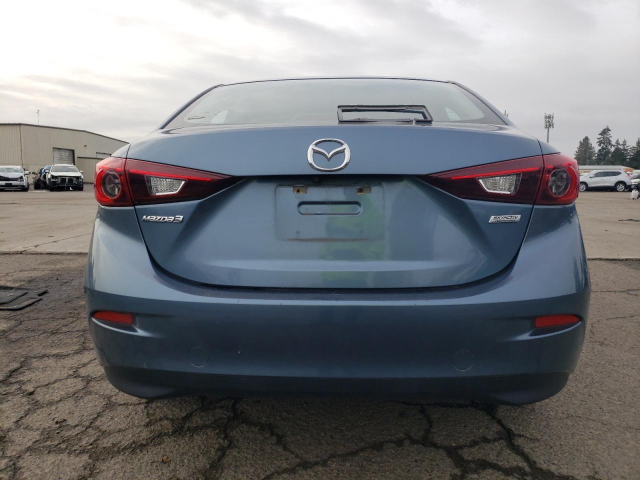 2016 Mazda 3 VIN JM1BM1U76G1290761 Copart auction photo, front end damage thumbnail 6