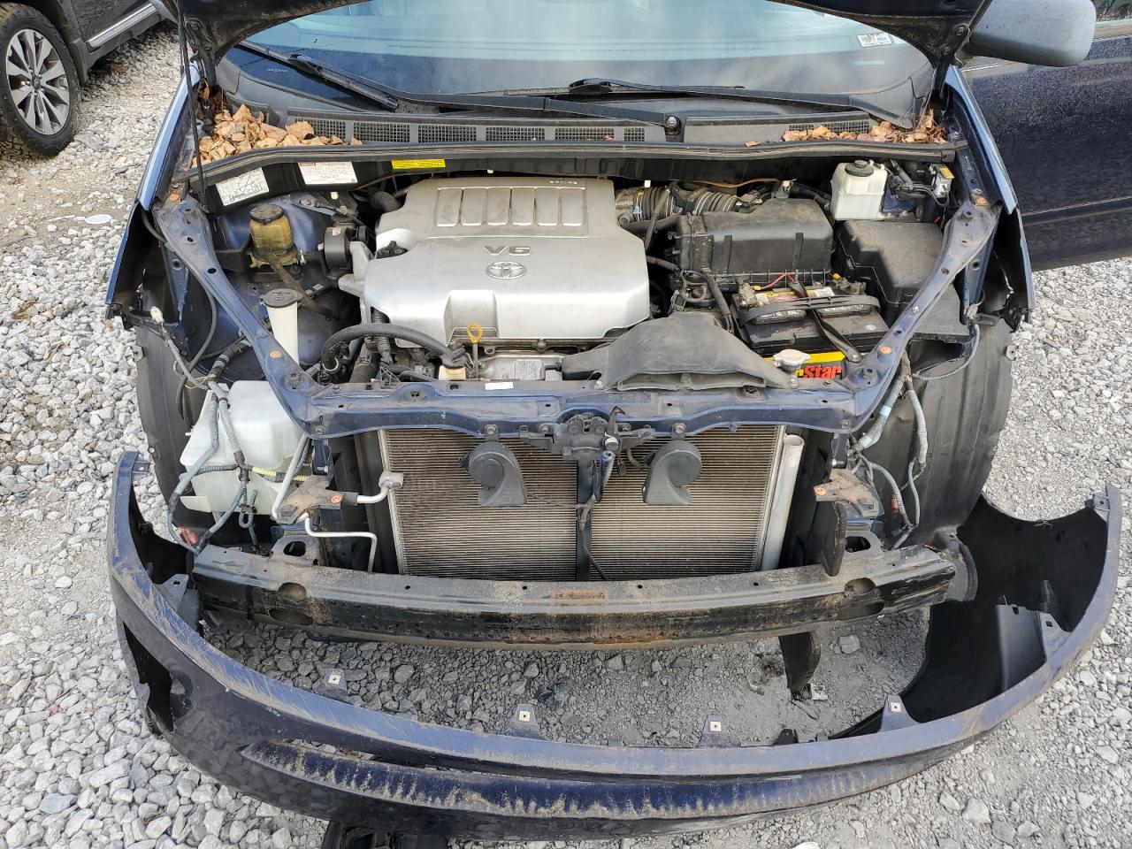 2007 Toyota Sienna VIN 5TDZK23C57S031089 Copart auction photo, front end damage thumbnail 14