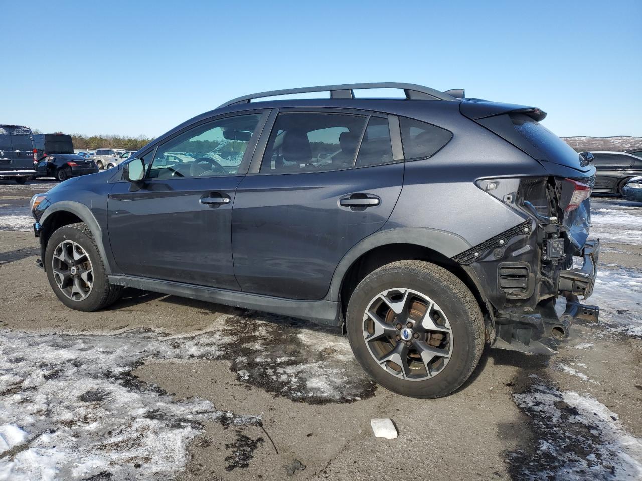 2018 Subaru XV VIN JF2GTADC0JH220288 Copart auction photo, front end / rear end damage thumbnail 2