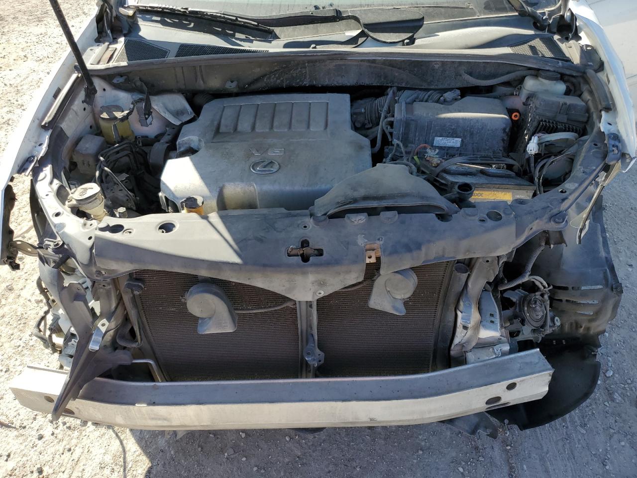 2008 Lexus RX VIN 2T2GK31U78C040441 Copart auction photo, front end / undercarriage damage thumbnail 13