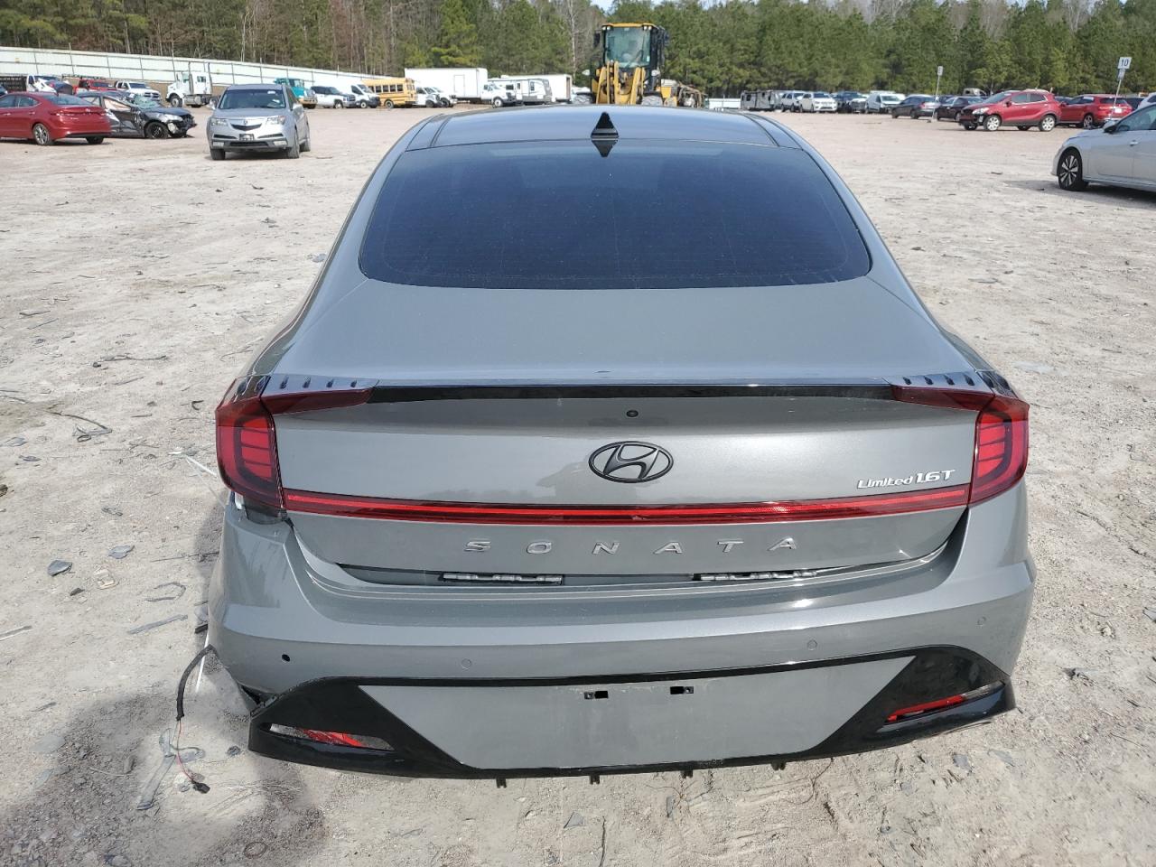 2022 Hyundai Sonata VIN KMHL34J25NA246390 Copart auction photo, side / undercarriage damage thumbnail 6
