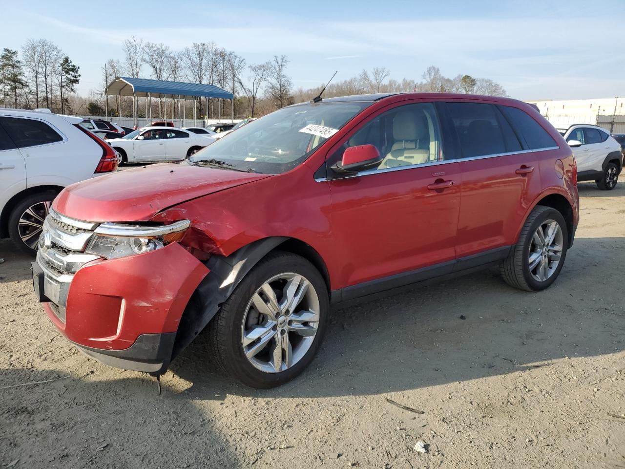 2012 Ford Edge VIN 2FMDK3KC0CBA66566