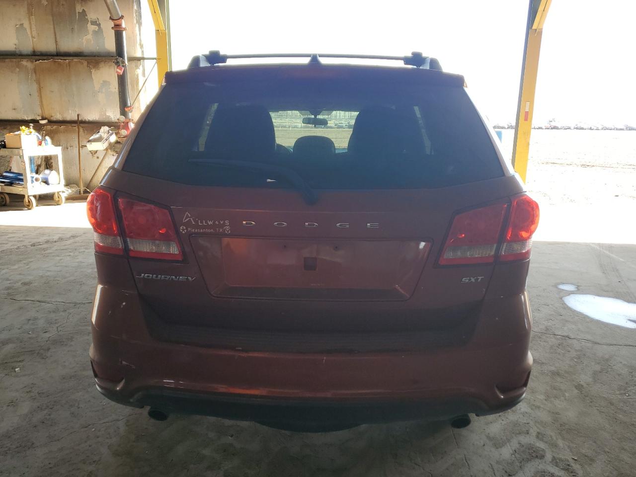2014 Dodge Journey VIN 3C4PDCBGXET152988 Copart auction photo, front end damage thumbnail 6