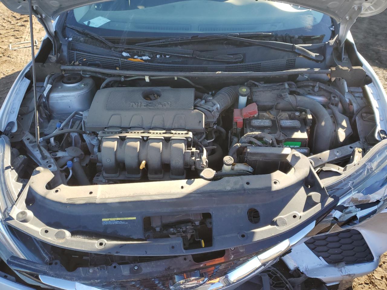 2018 Nissan Sentra VIN 3N1AB7AP6JY285204 Copart auction photo, front end damage thumbnail 11