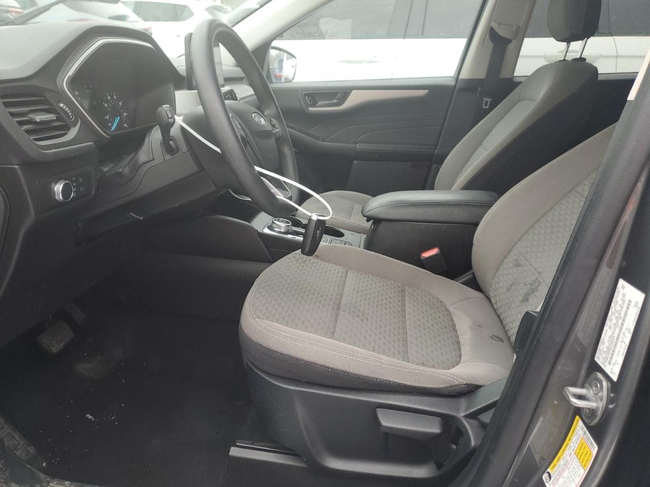 2022 Ford Escape VIN 1FMCU9G68NUA69577 Copart auction photo, side / front end damage thumbnail 7