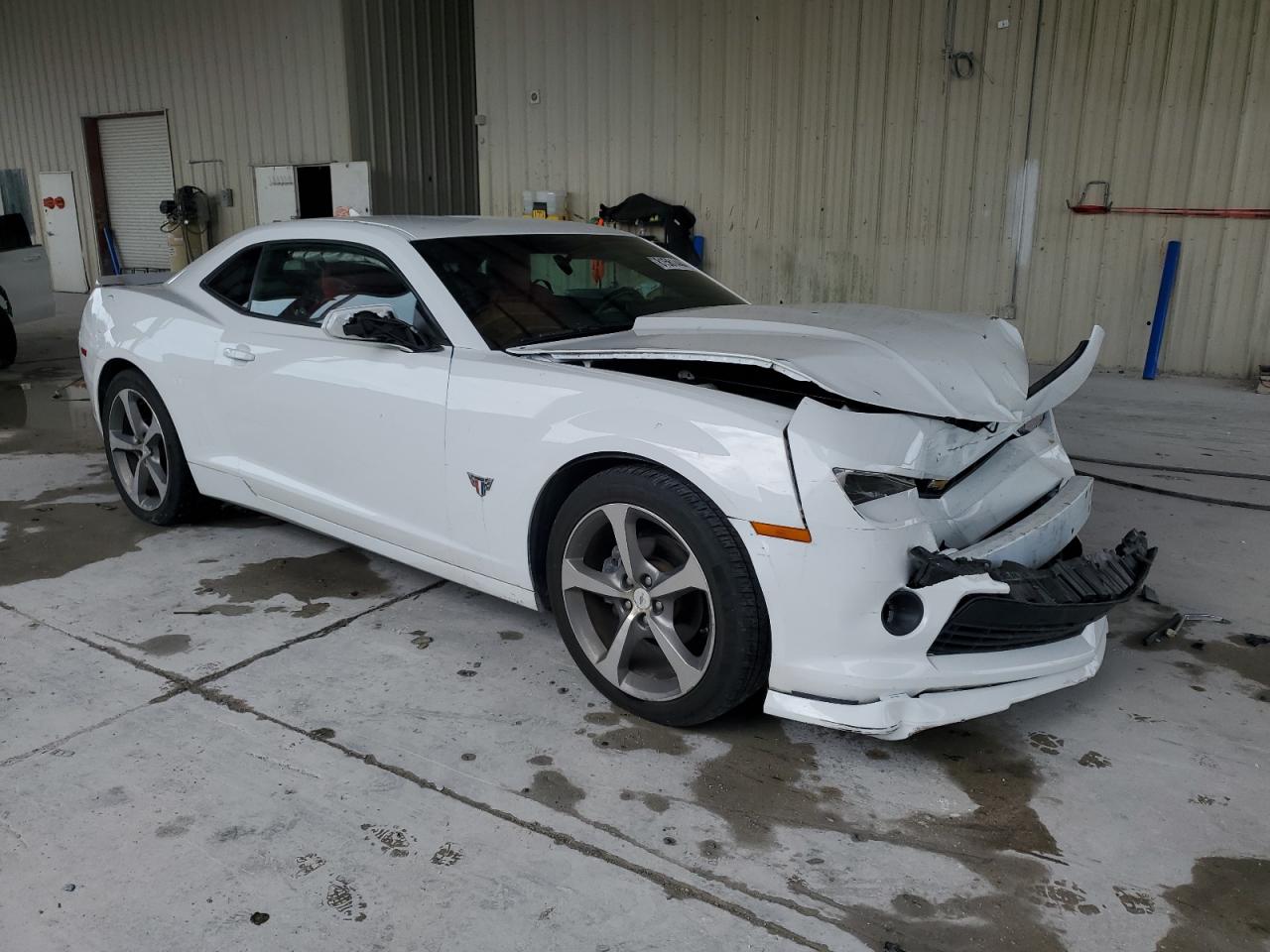 2015 Chevrolet Camaro VIN 2G1FF1E31F9232969 Copart auction photo, front end damage thumbnail 4