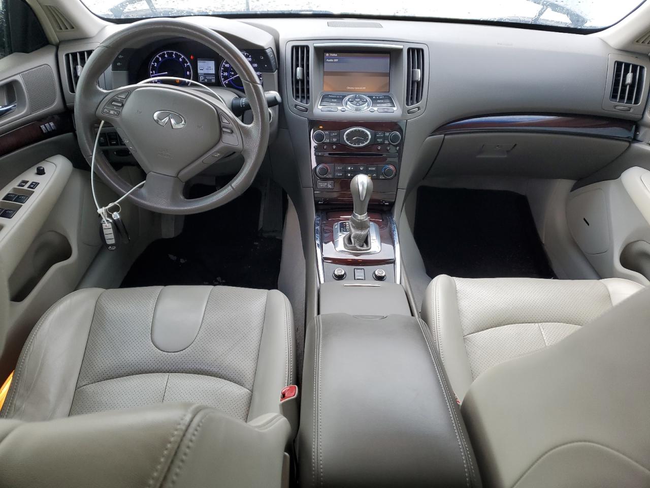 2013 Infiniti G VIN JN1CV6AR7DM750415 Copart auction photo, side damage thumbnail 8