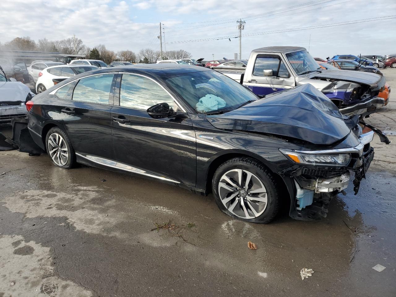 2020 Honda Accord VIN 1HGCV3F56LA000507 Copart auction photo, front end damage thumbnail 4