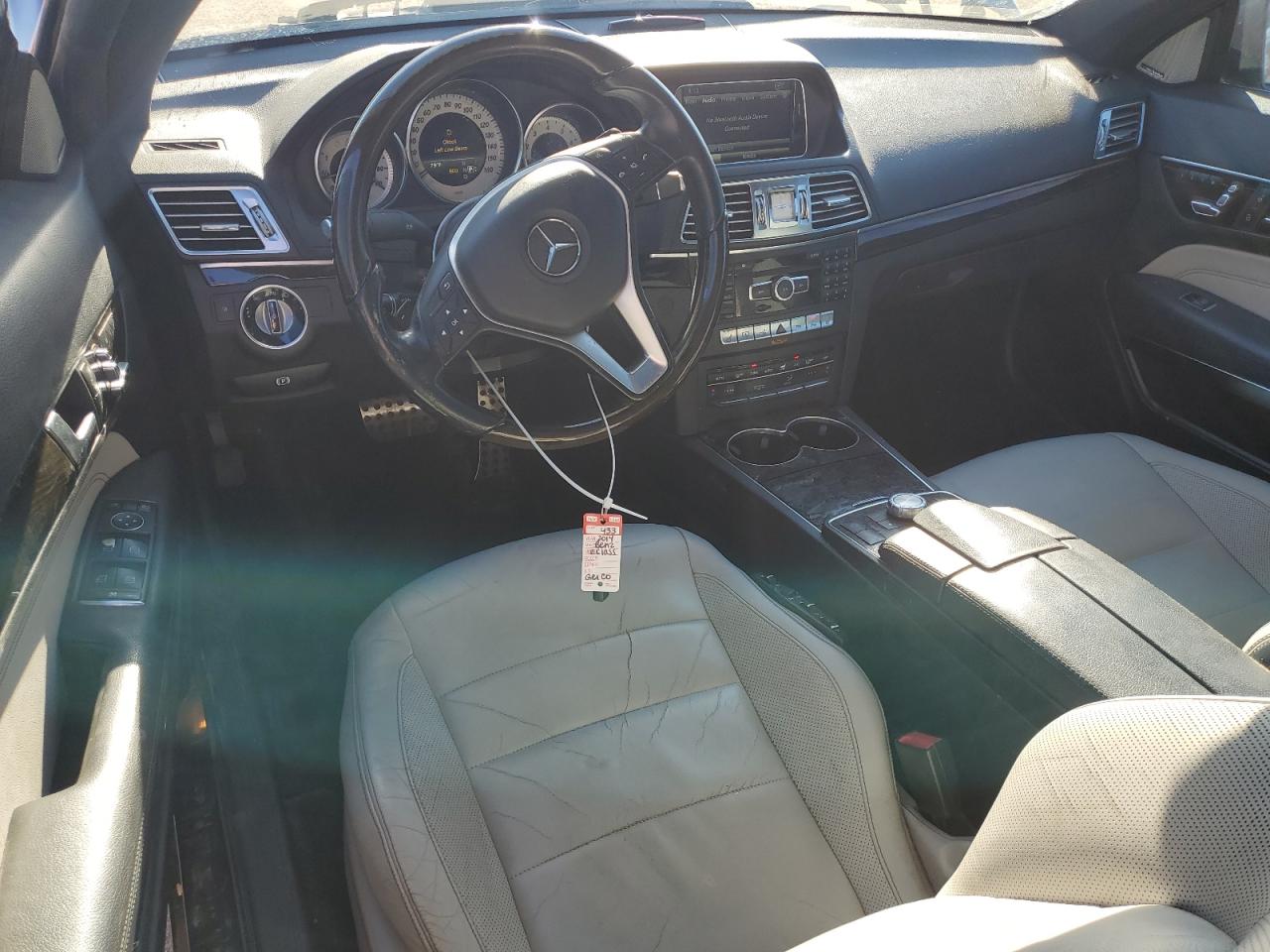 2014 Mercedes-Benz E-klasse VIN WDDKJ7DB8EF269450 Copart auction photo, front end / side damage thumbnail 8
