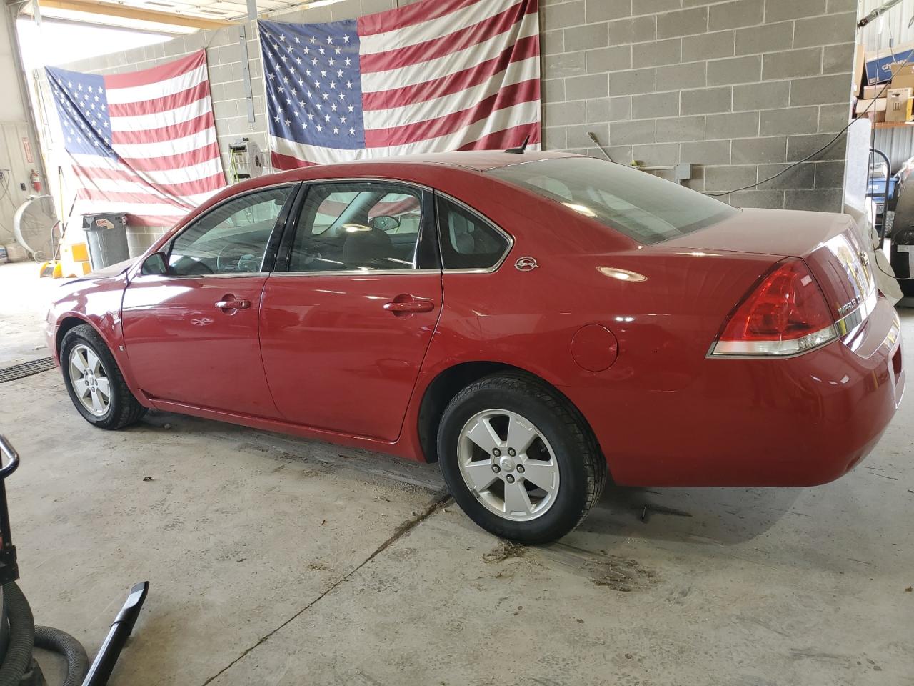 2008 Chevrolet Impala VIN 2G1WT58K889146810 Copart auction photo, front end / side damage thumbnail 2