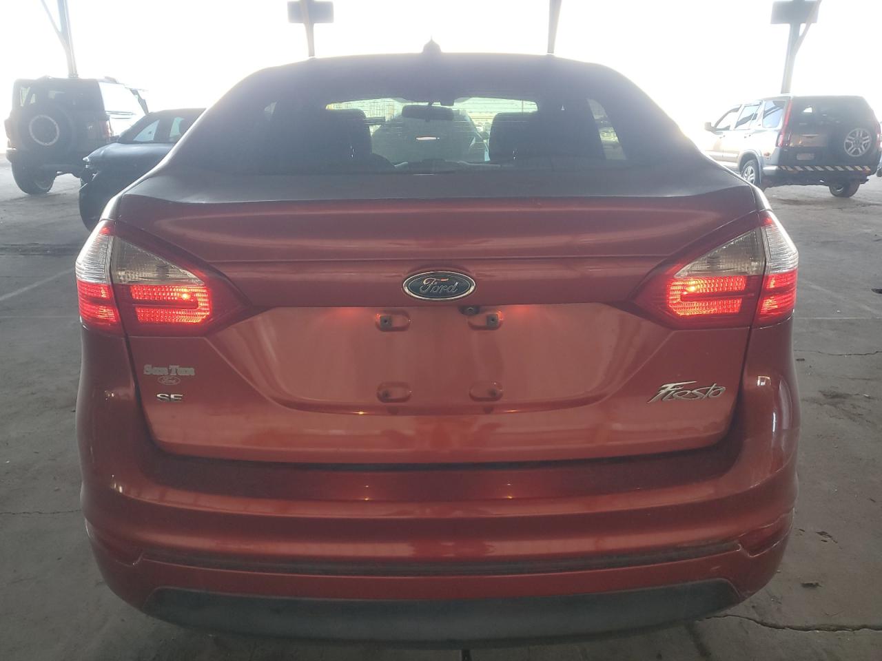 2018 Ford Fiesta VIN 3FADP4BJ2JM123846 Copart auction photo, front end damage thumbnail 6