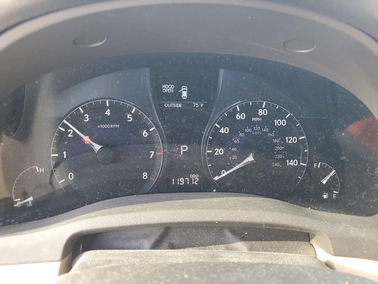 2012 Lexus RX VIN 2T2ZK1BA3CC081563 Copart auction photo, front end damage thumbnail 9