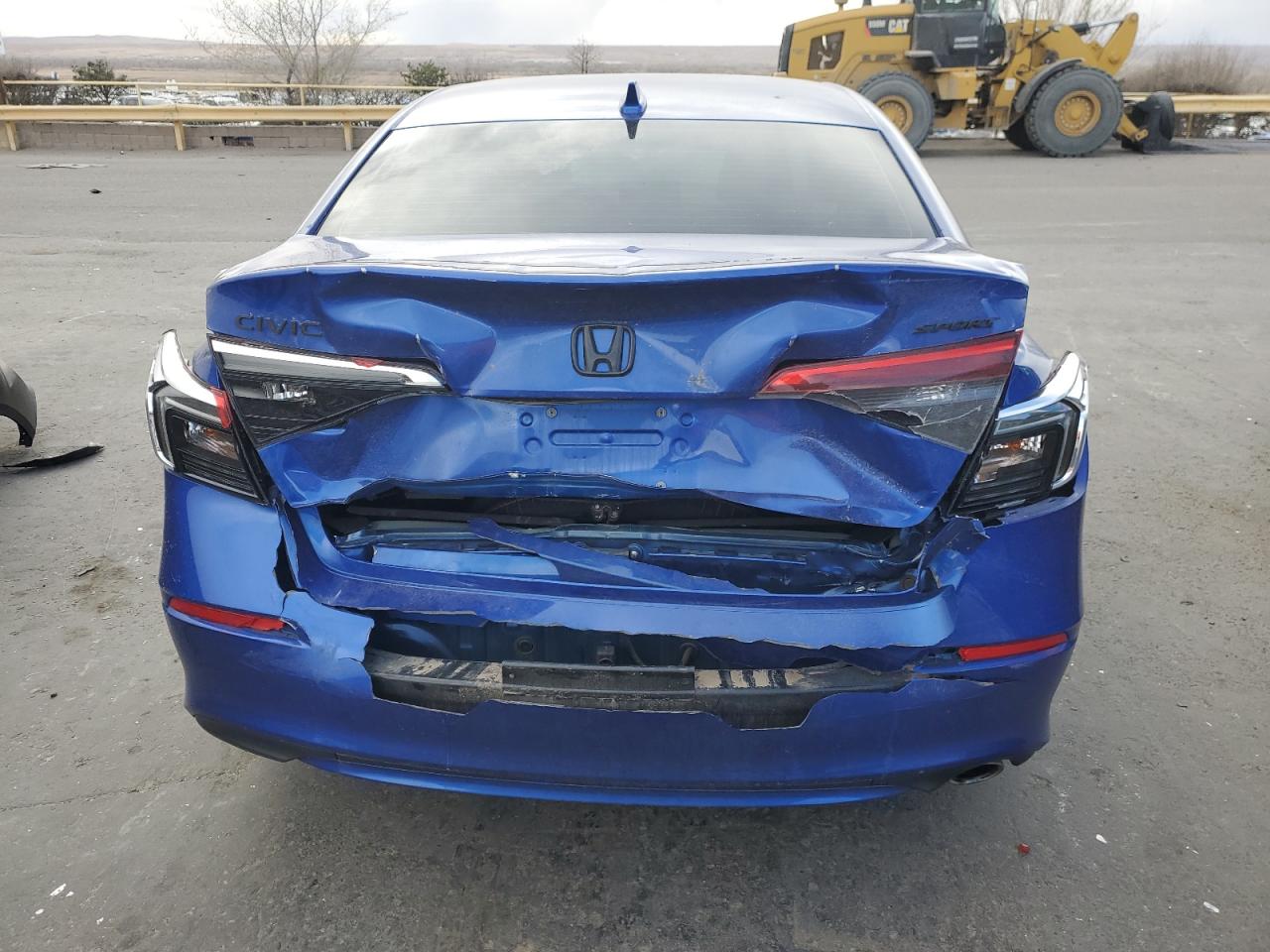 2023 Honda Civic VIN 2HGFE2F54PH524575 Copart auction photo, rear end damage thumbnail 6