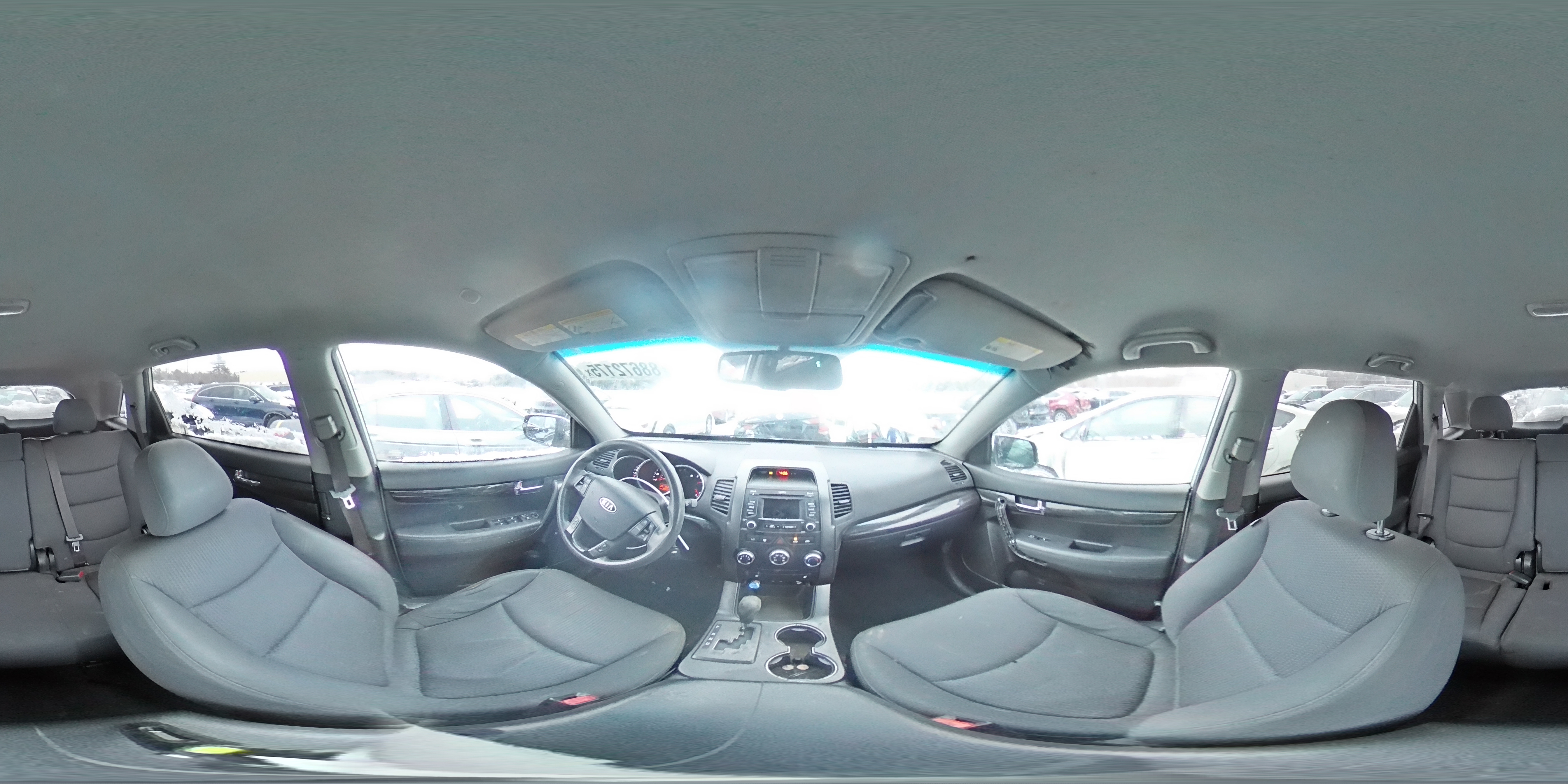 2013 KIA Sorento VIN 5XYKT3A66DG312263 Copart auction photo, side / minor dent/scratches damage thumbnail 14