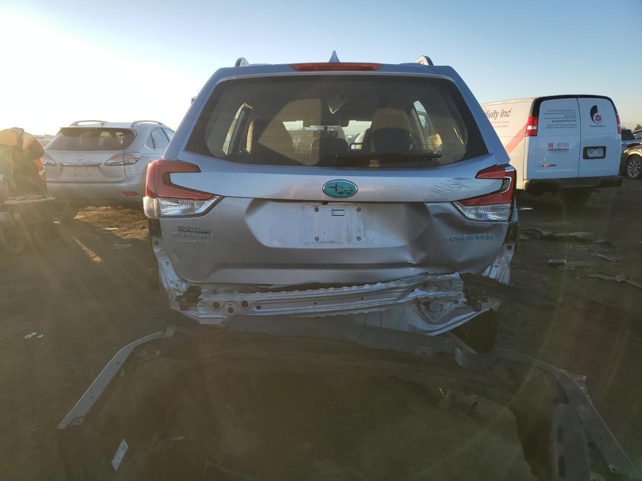 2021 Subaru Forester VIN JF2SKADC2MH456605 Copart auction photo, rear end damage thumbnail 6
