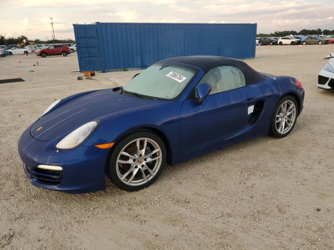 2013 Porsche Boxster VIN WP0CA2A86DK112144