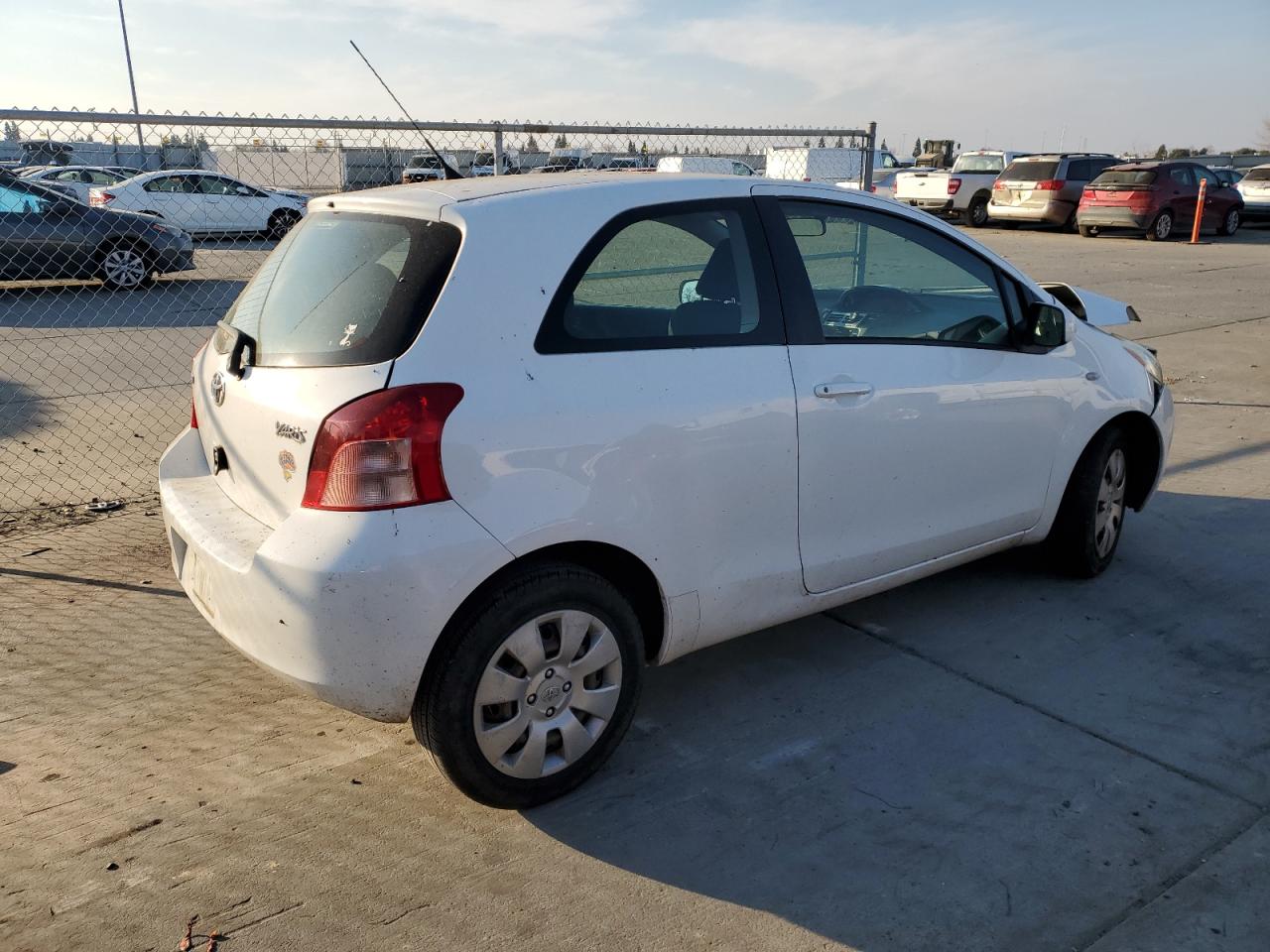 2007 Toyota Yaris VIN JTDJT923175093115 Copart auction photo, front end damage thumbnail 3