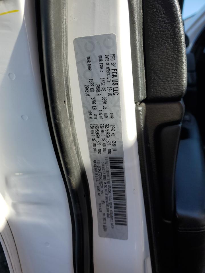 2017 Jeep Grand Cherokee VIN 1C4RJFAG5HC701727 Copart auction photo, front end / mechanical damage thumbnail 14