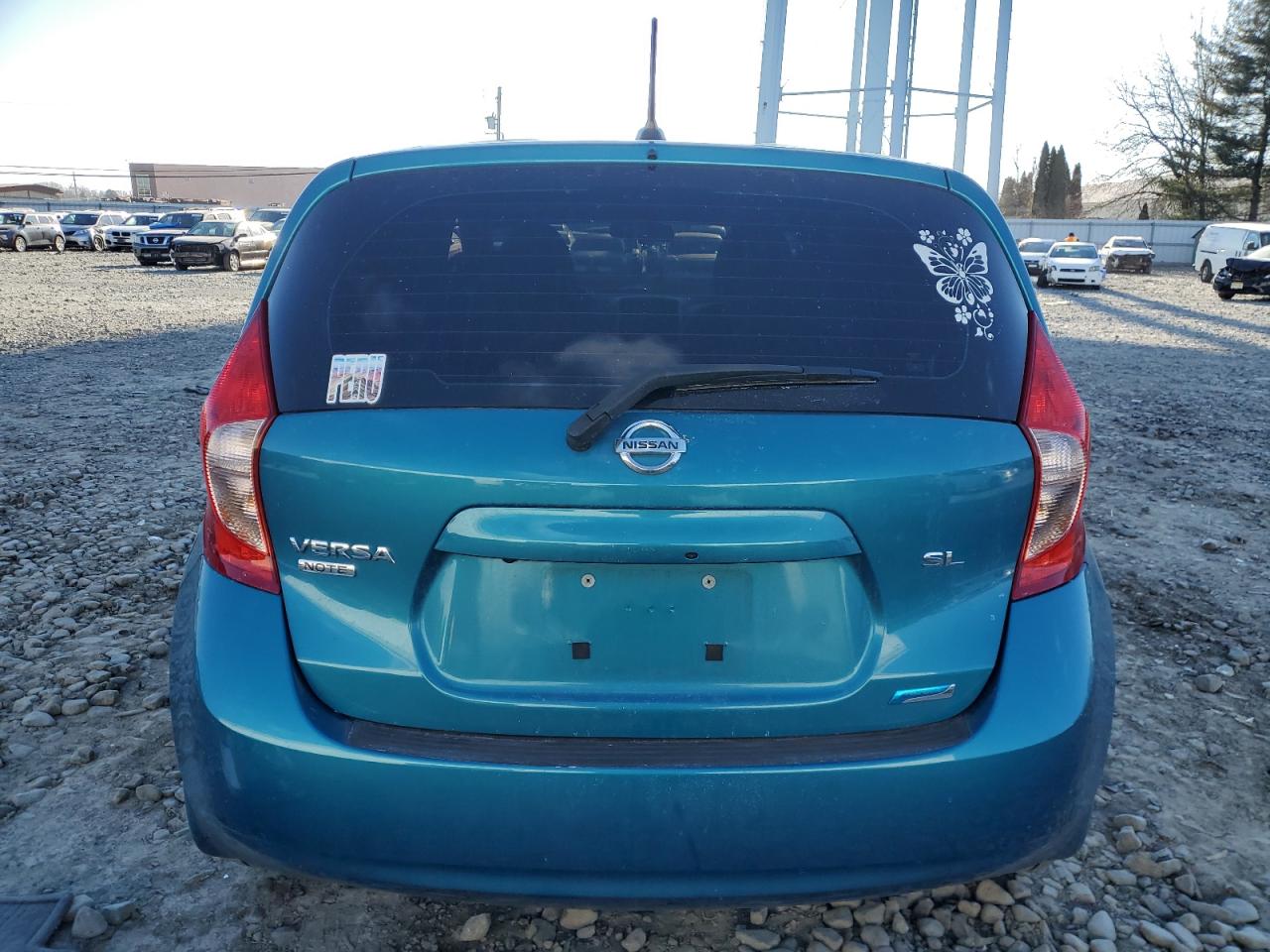 2014 Nissan Versa VIN 3N1CE2CP5EL363930 Copart auction photo, front end damage thumbnail 6
