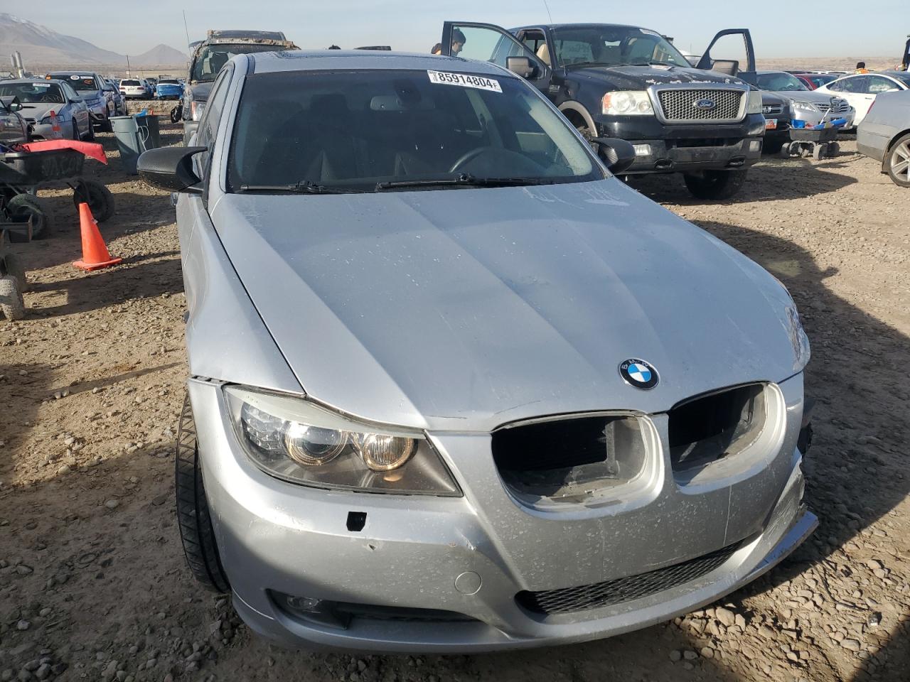 2009 BMW 3er VIN WBAPK735X9A453894 Copart auction photo, front end damage thumbnail 5