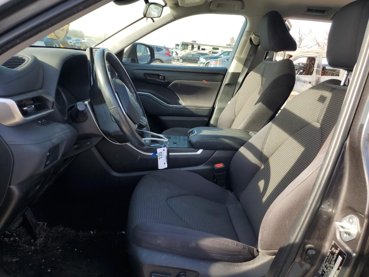 2022 Toyota Highlander VIN 5TDZZRAH3NS102886 Copart auction photo, front end damage thumbnail 7