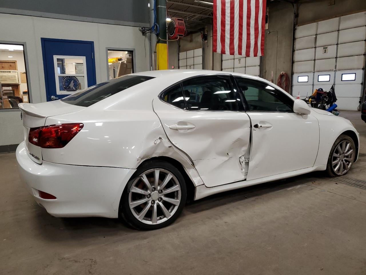 2006 Lexus IS VIN JTHCK262X62006752 Copart auction photo, all over damage thumbnail 3