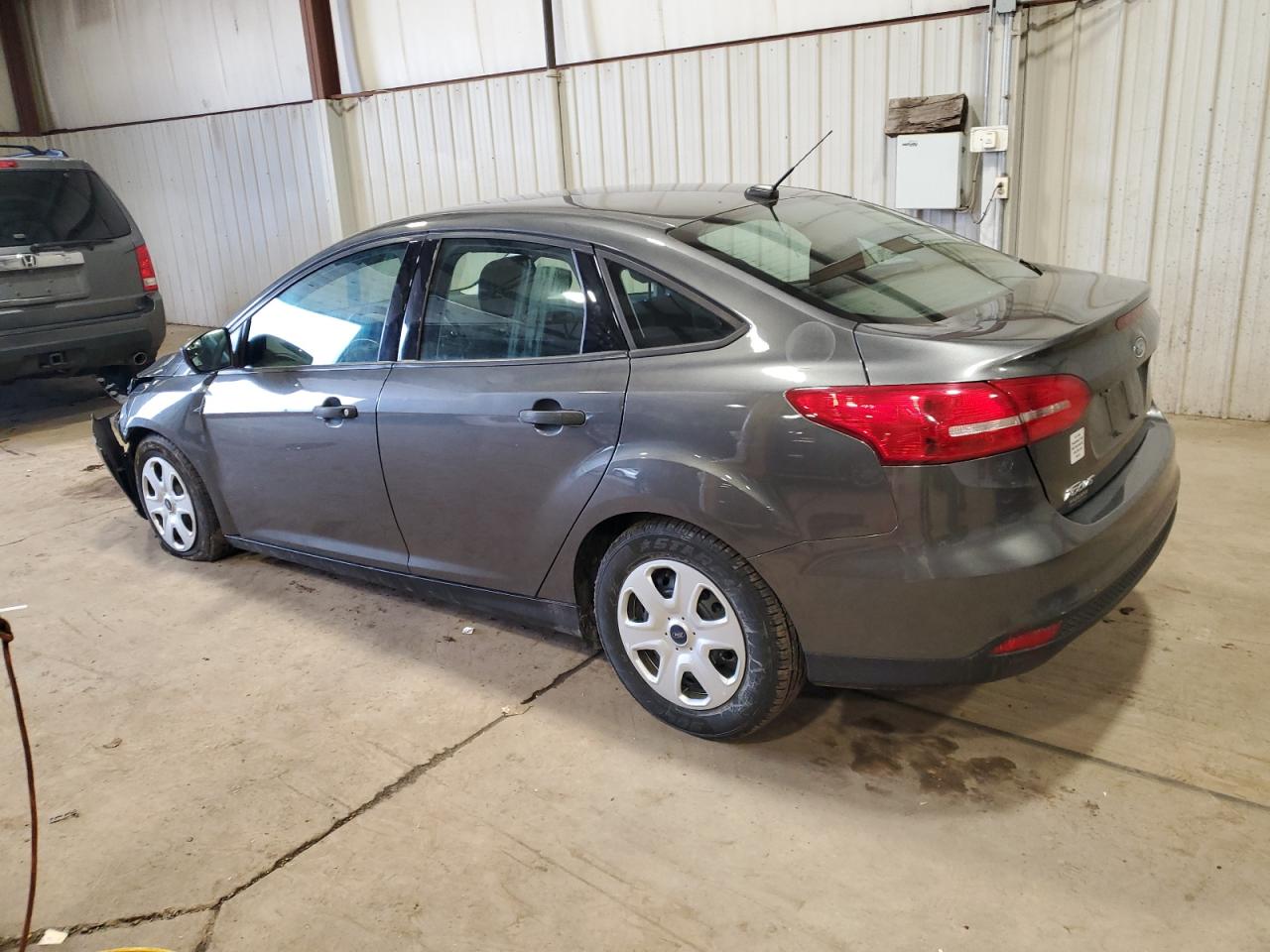 2017 Ford Focus VIN 1FADP3E24HL240869 Copart auction photo, front end / side damage thumbnail 2