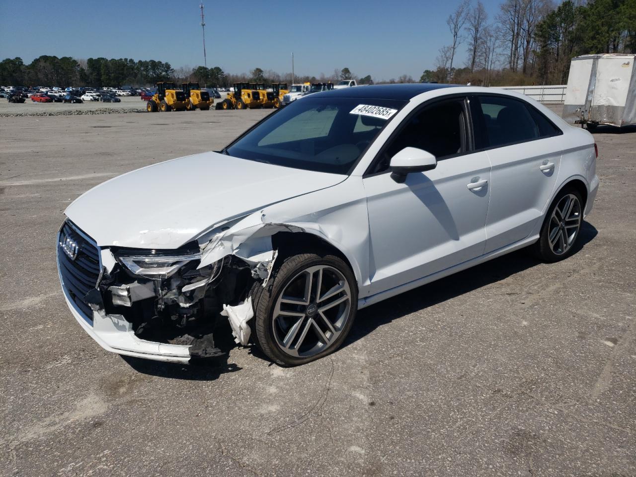 2017 Audi A3 VIN WAUAUGFFXH1052722 - Copart auction photo