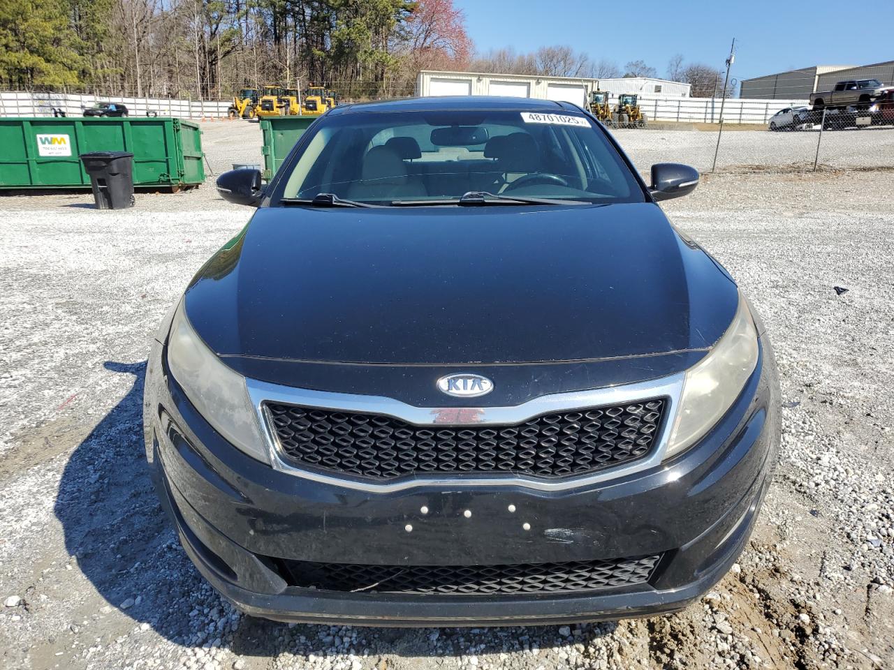 2012 KIA Optima VIN 5XXGN4A78CG041143 Copart auction photo, rear end / mechanical damage thumbnail 5