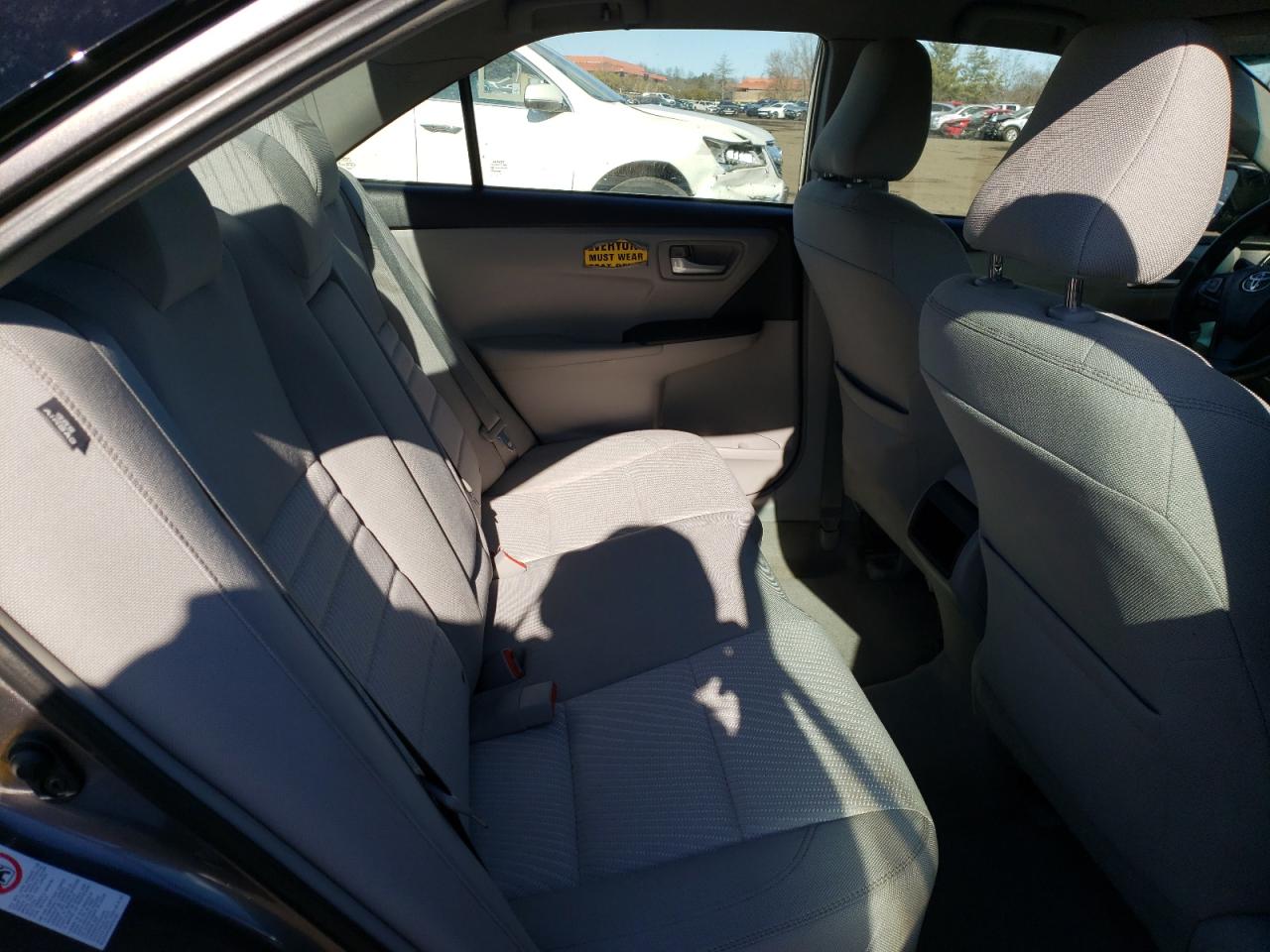 2016 Toyota Camry VIN 4T4BF1FK0GR536828 Copart auction photo, rear end damage thumbnail 11
