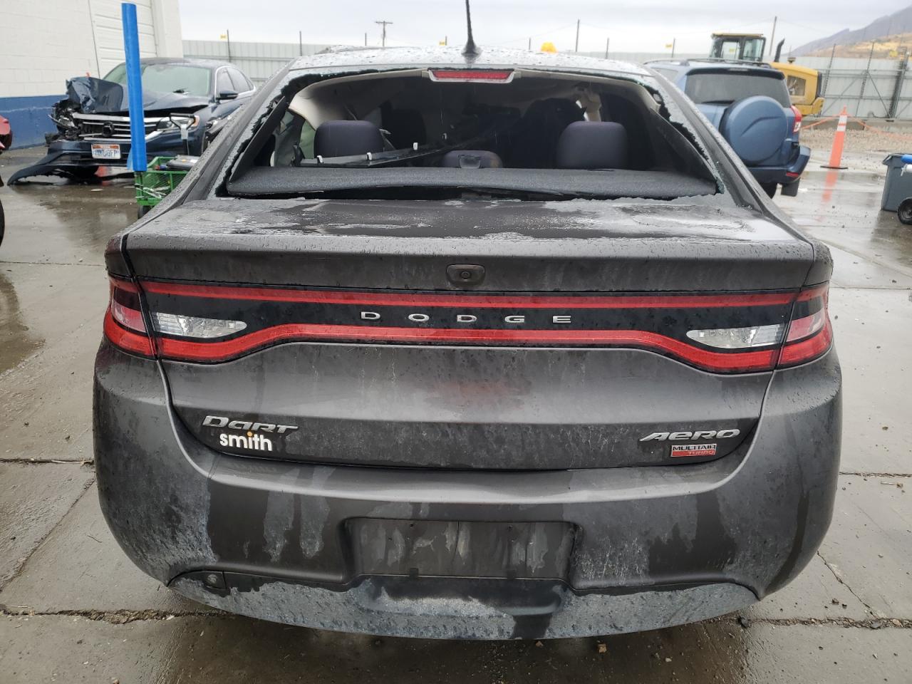 2016 Dodge Dart VIN 1C3CDFDH6GD549150 Copart auction photo, all over damage thumbnail 6