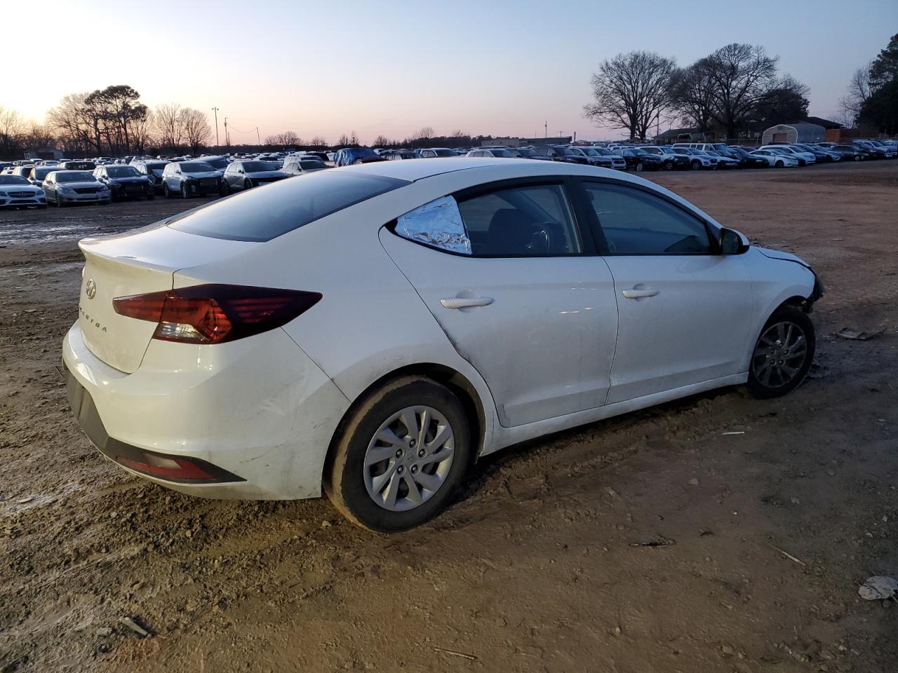 2019 Hyundai Elantra VIN 5NPD74LF5KH405474 Copart auction photo, front end damage thumbnail 3